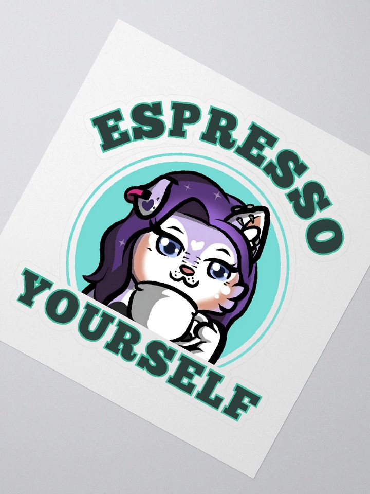 Expresso Yourself Sticker product image (6)