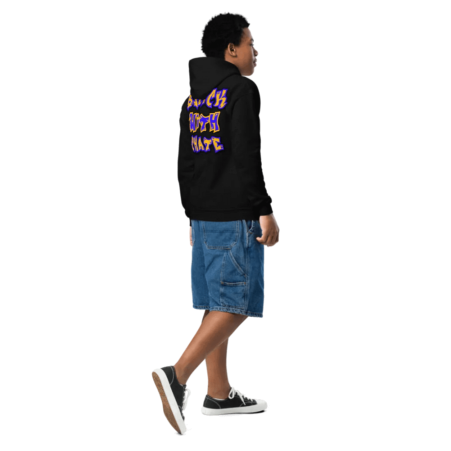 BWC back printed kids unisex Hoodie product image (17)