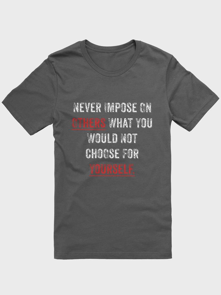 Apophasis of the Golden Rule T-Shirt product image (1)