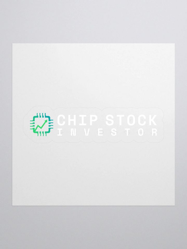 Chip Stock Investor Kiss Cut Stickers product image (2)