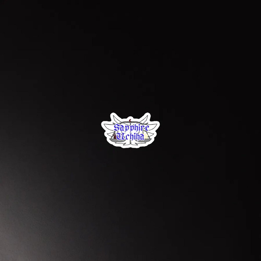 Sapphire Uchiha Logo Magnets product image (2)