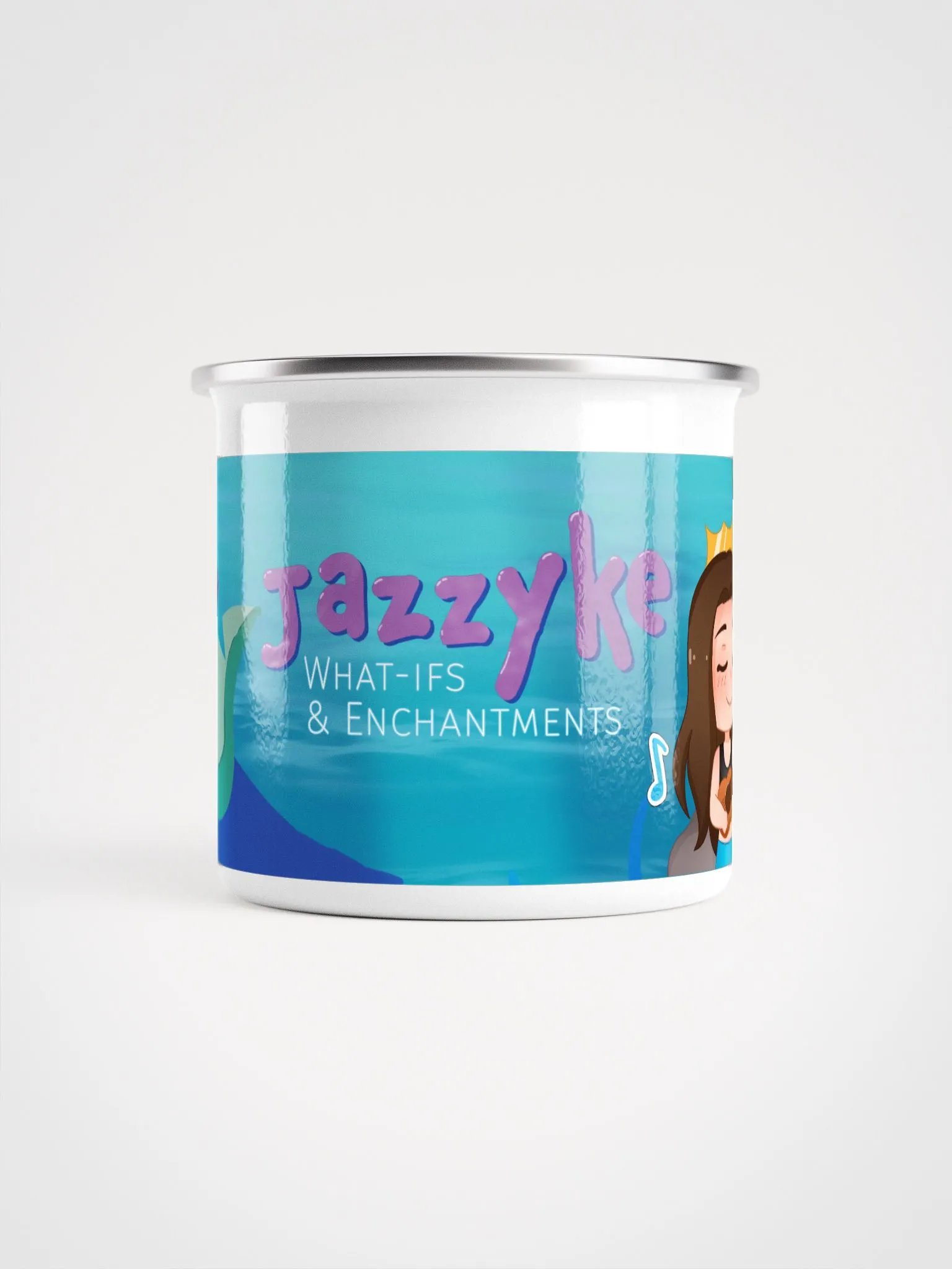 What if's & Enchantments (Logo) ~ Enamel MerMug product image (5)