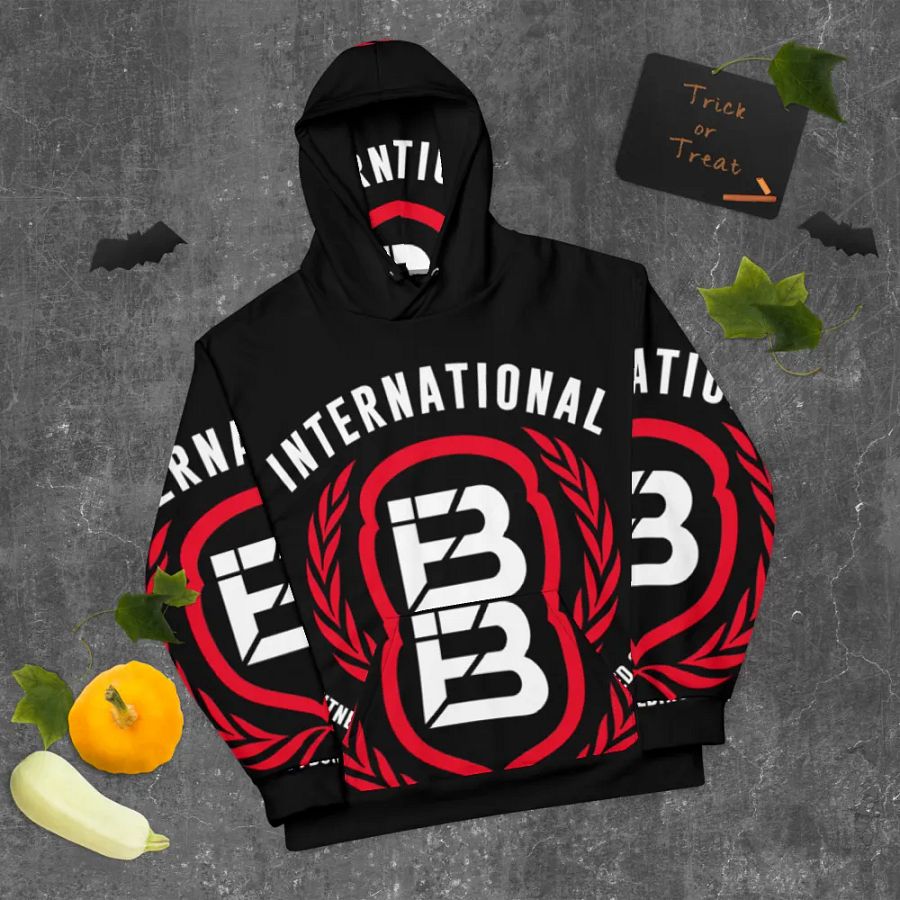 IFBNewsfeed.Org's All-Over Print Recycled Unisex Hoodie product image (9)