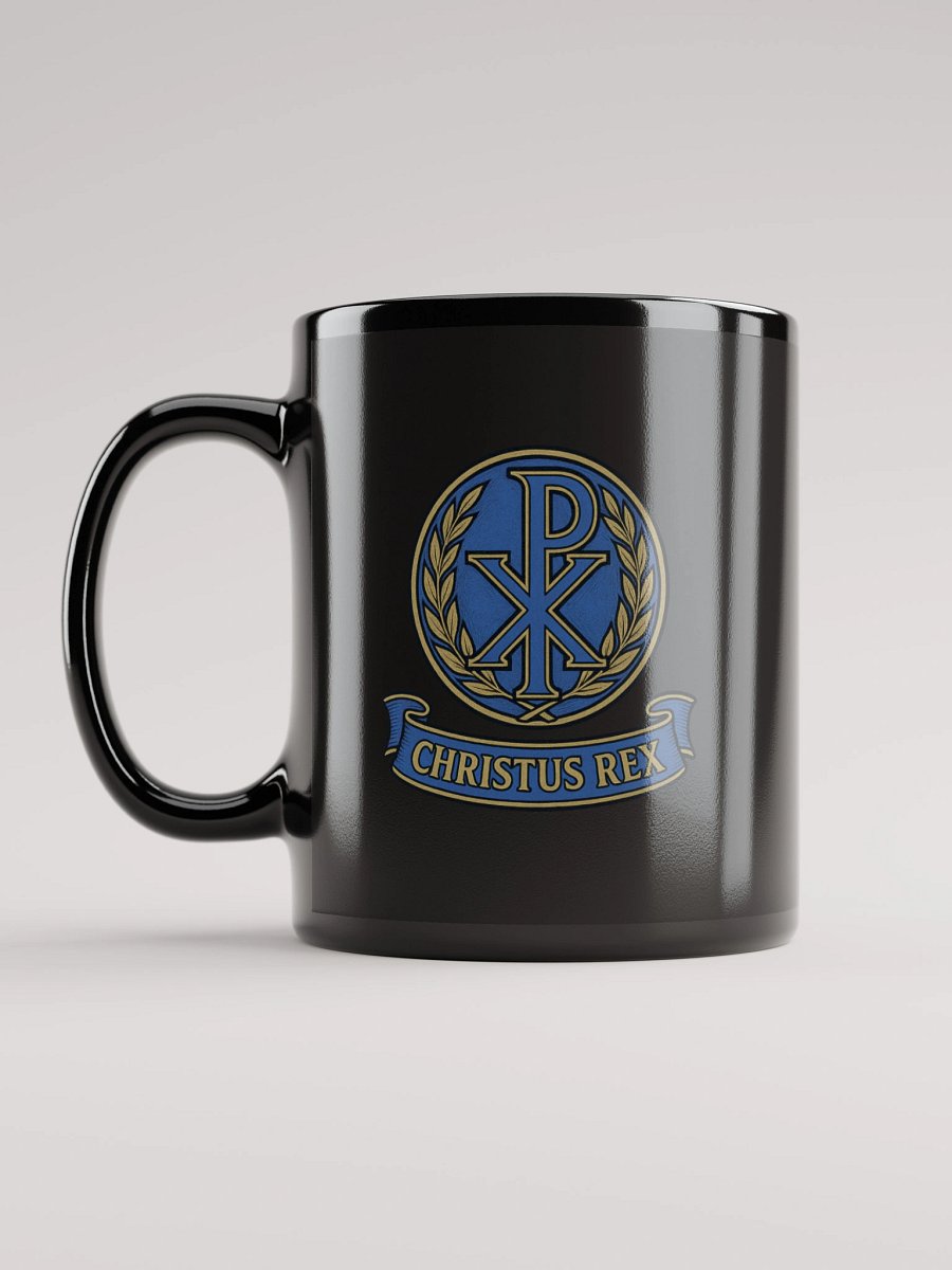 Chi-Rho mug blue product image (6)