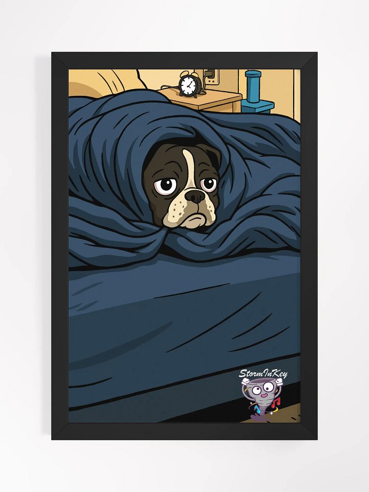 Sleepy Gibbs Poster (Framed) product image (1)