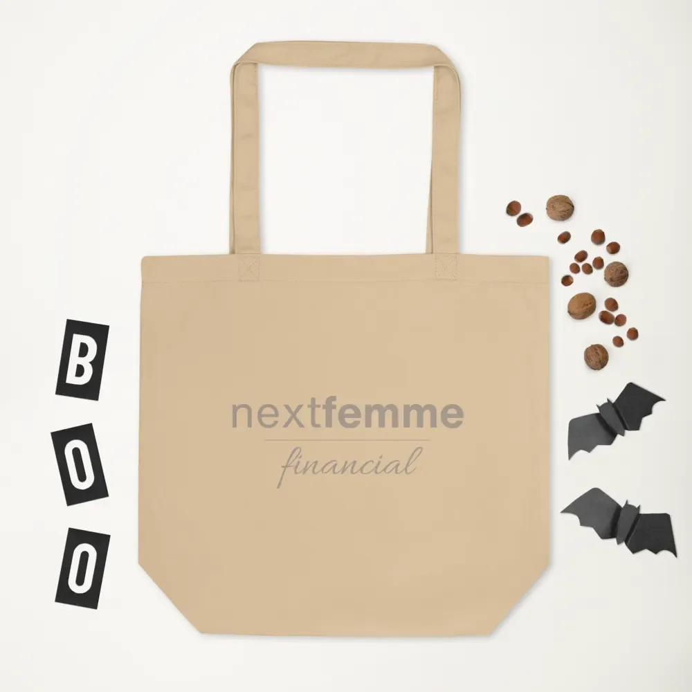 Eco Tote with Taupe Logotype product image (5)