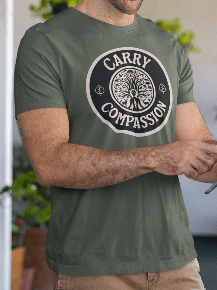 Carry Compassion Nature Lover T-Shirt product image (1)