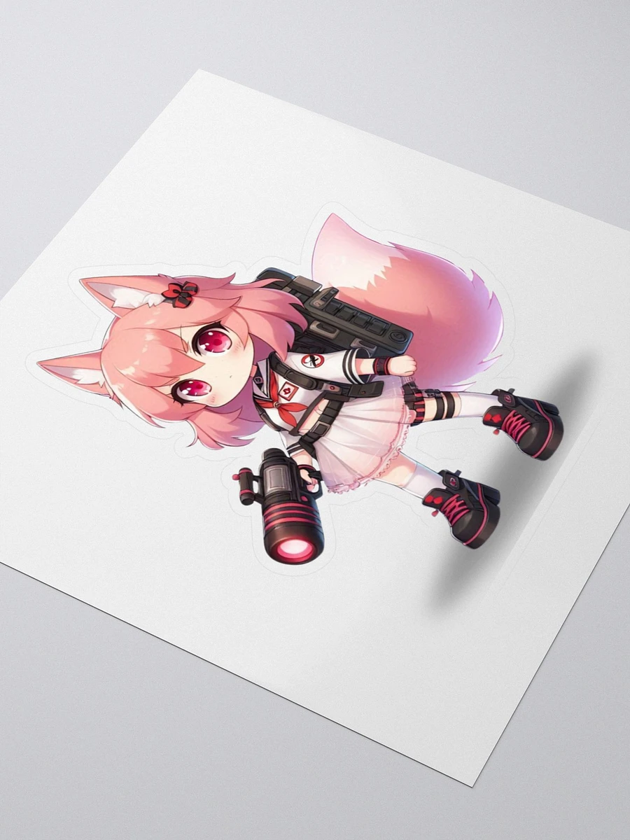 Ghost Buster Kitsune Sticker product image (3)