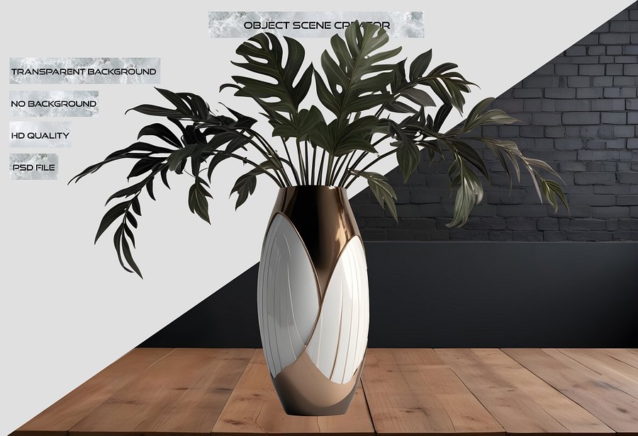 Ethereal Elegance - Vase Design PNG & PSD product image (2)