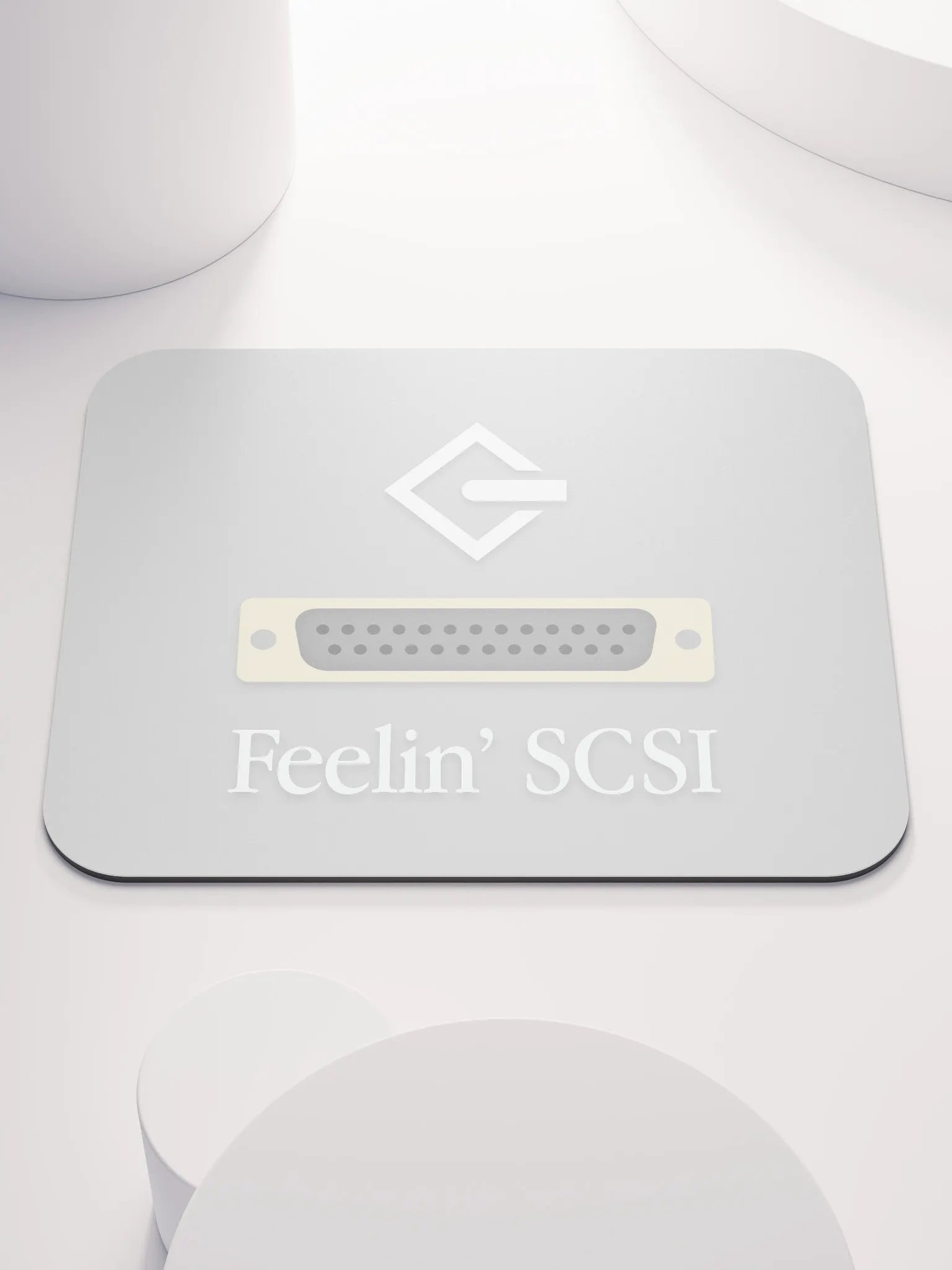 Feelin' SCSI Mouse Pad (Gray) product image (1)