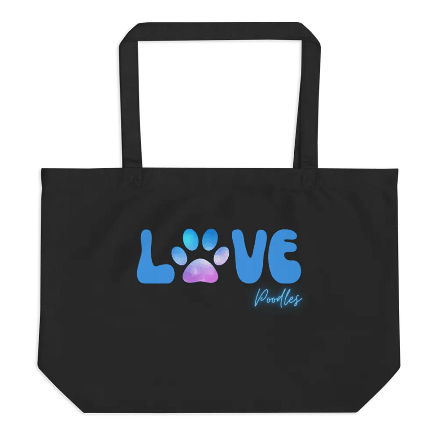 Pawfect Love Poodles Tote Bag product image (1)