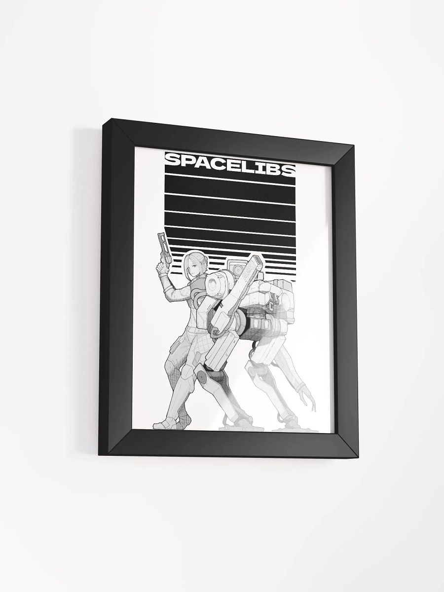 SpaceLibs Fancy Framed Print product image (1)