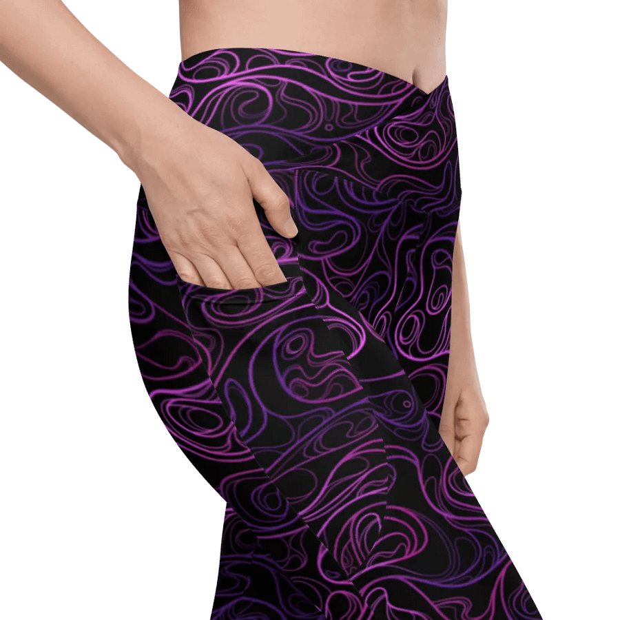 BLACK SWIRL - Leggings product image (8)