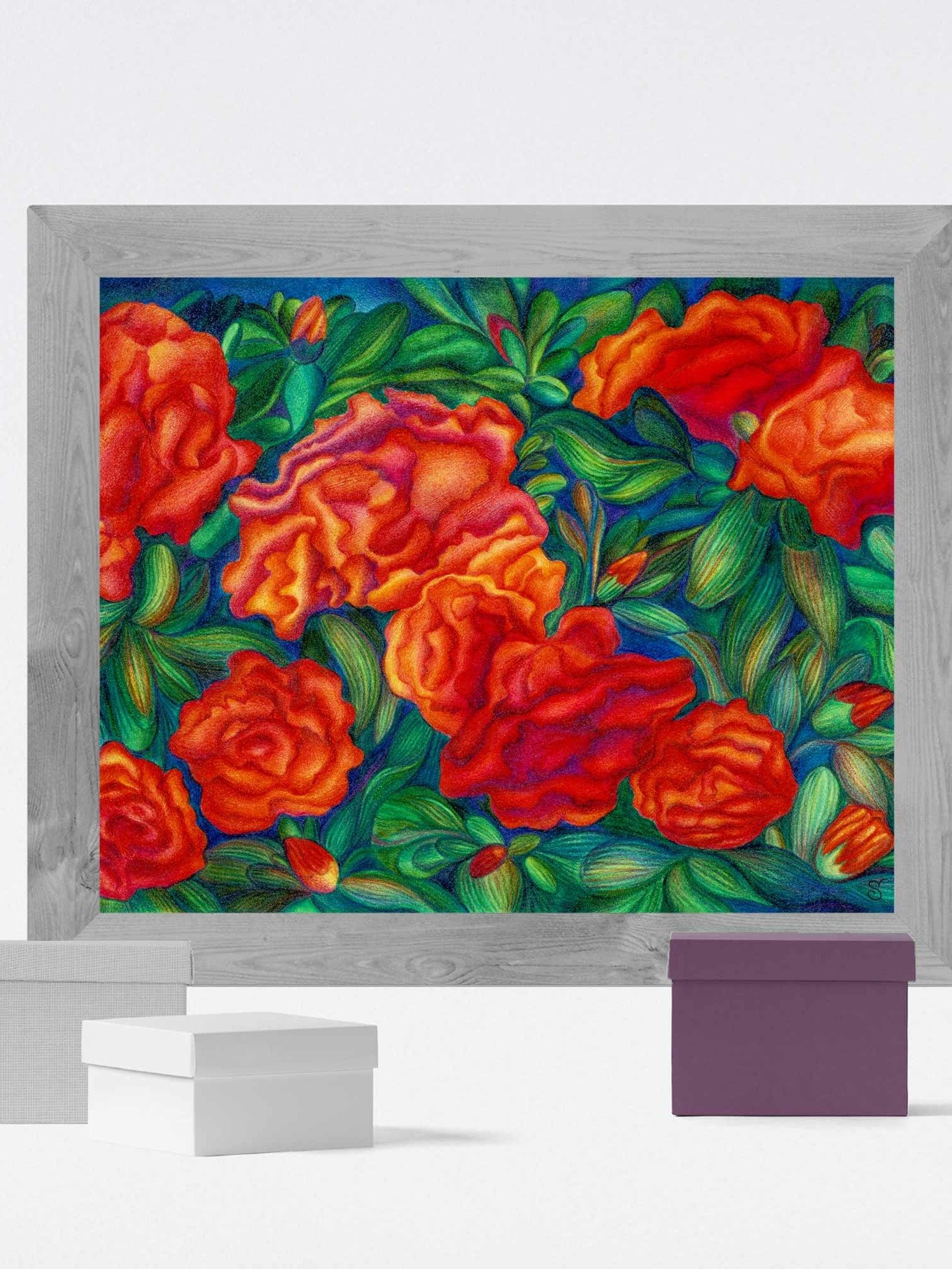 Blank Canvas Collection - Red Azalies product image (3)