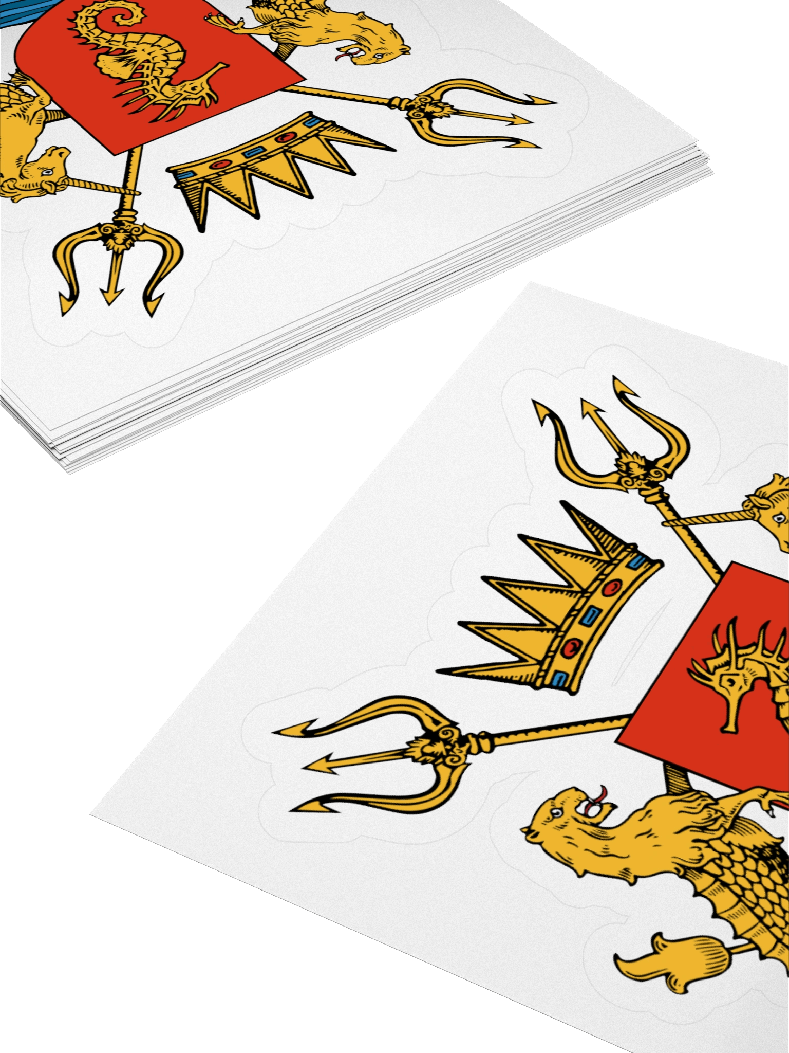 Crest of Atlantis Kiss Cut Sticker product image (11)