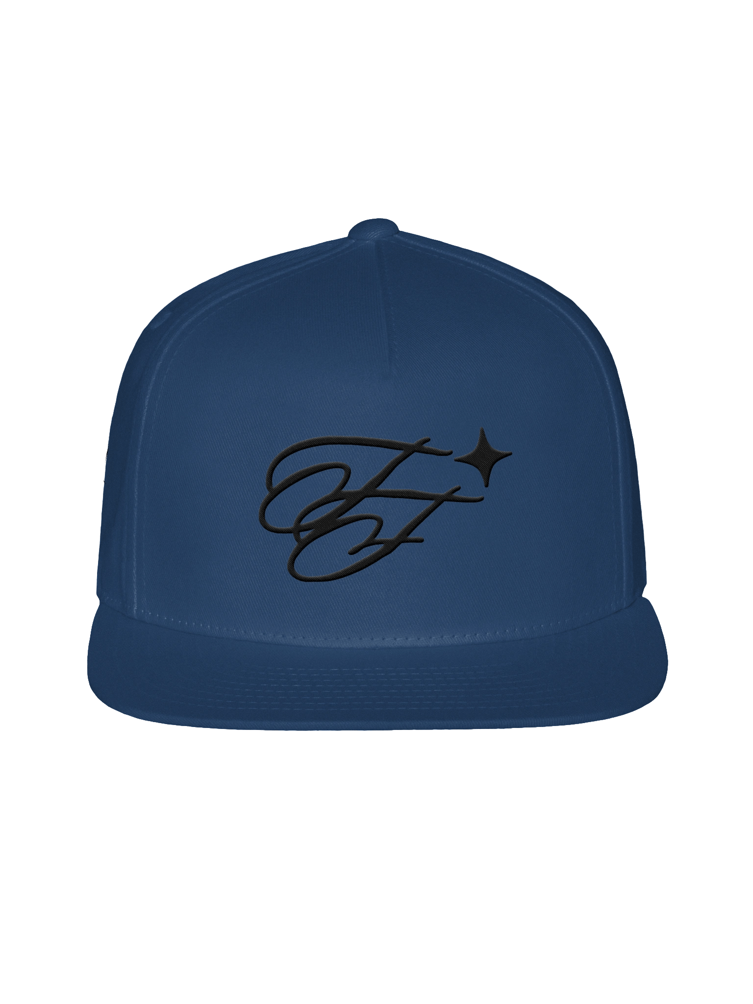 F&F Flat Snapback Cap (BLK) product image (1)