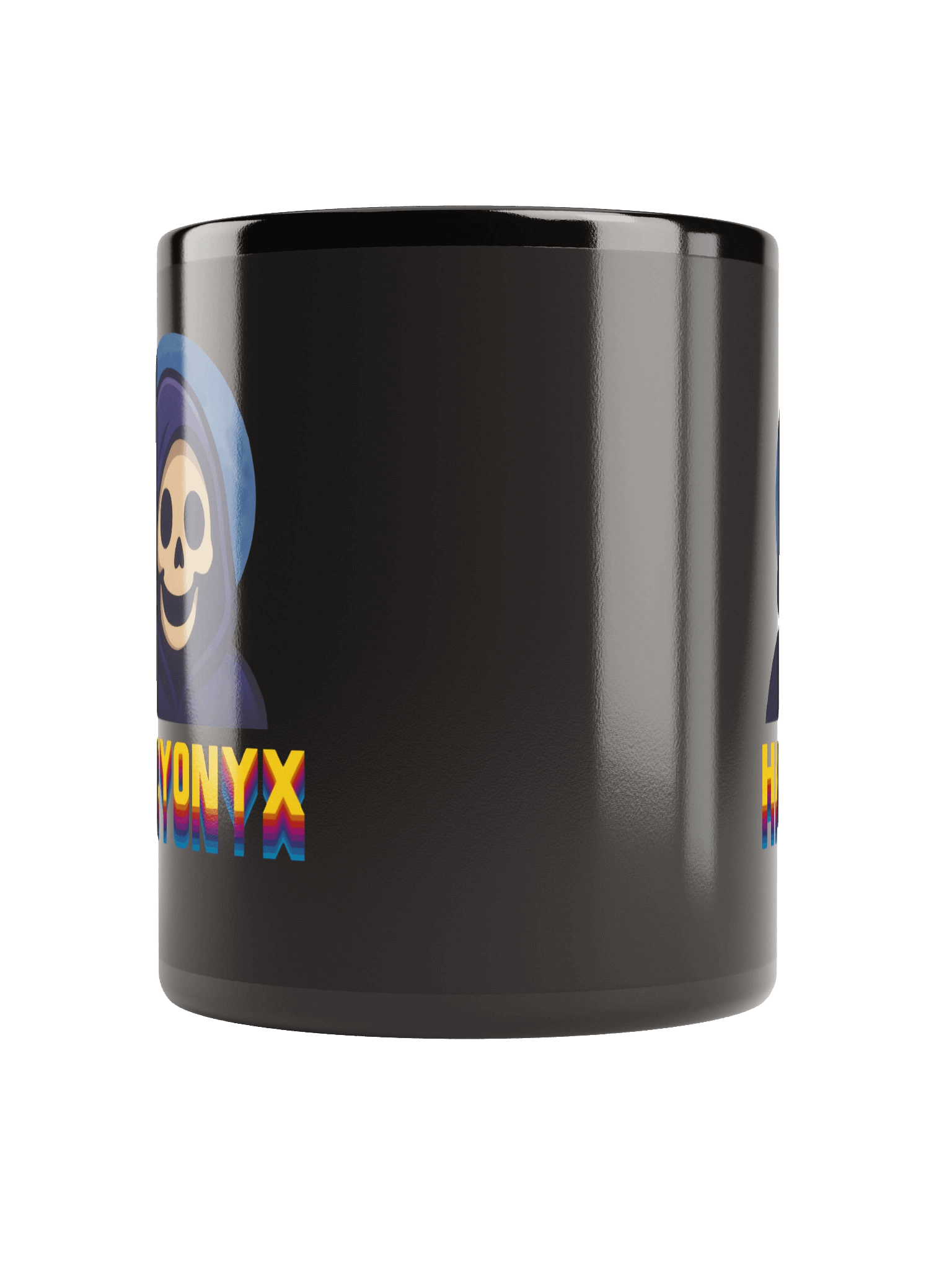 Glossy Black Retro Mug product image (5)