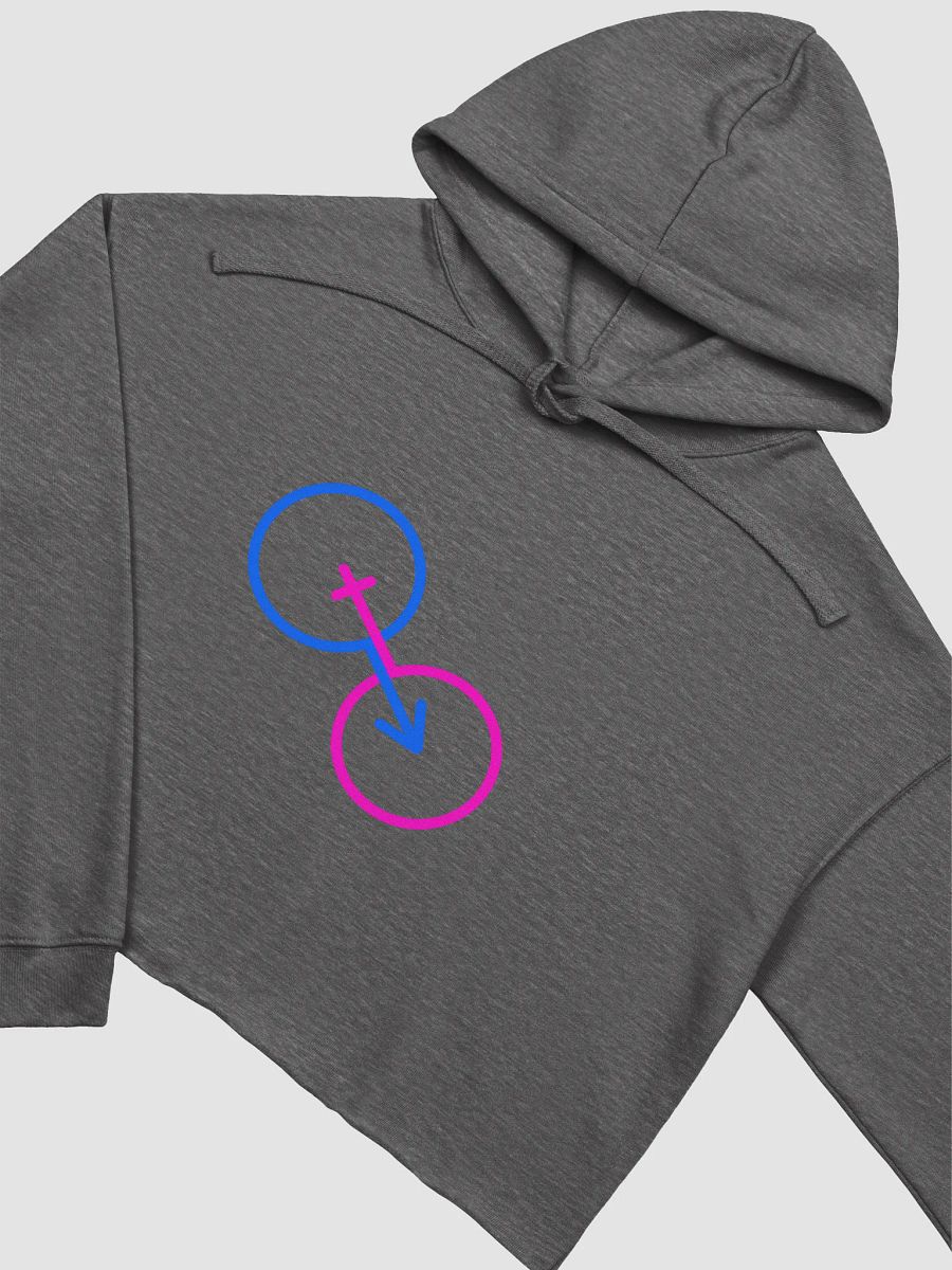 Gender Normality Symbolic Crop Hoodie product image (3)