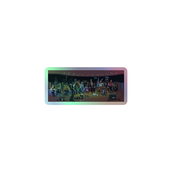 Community Couch Holo Sticker product image (1)