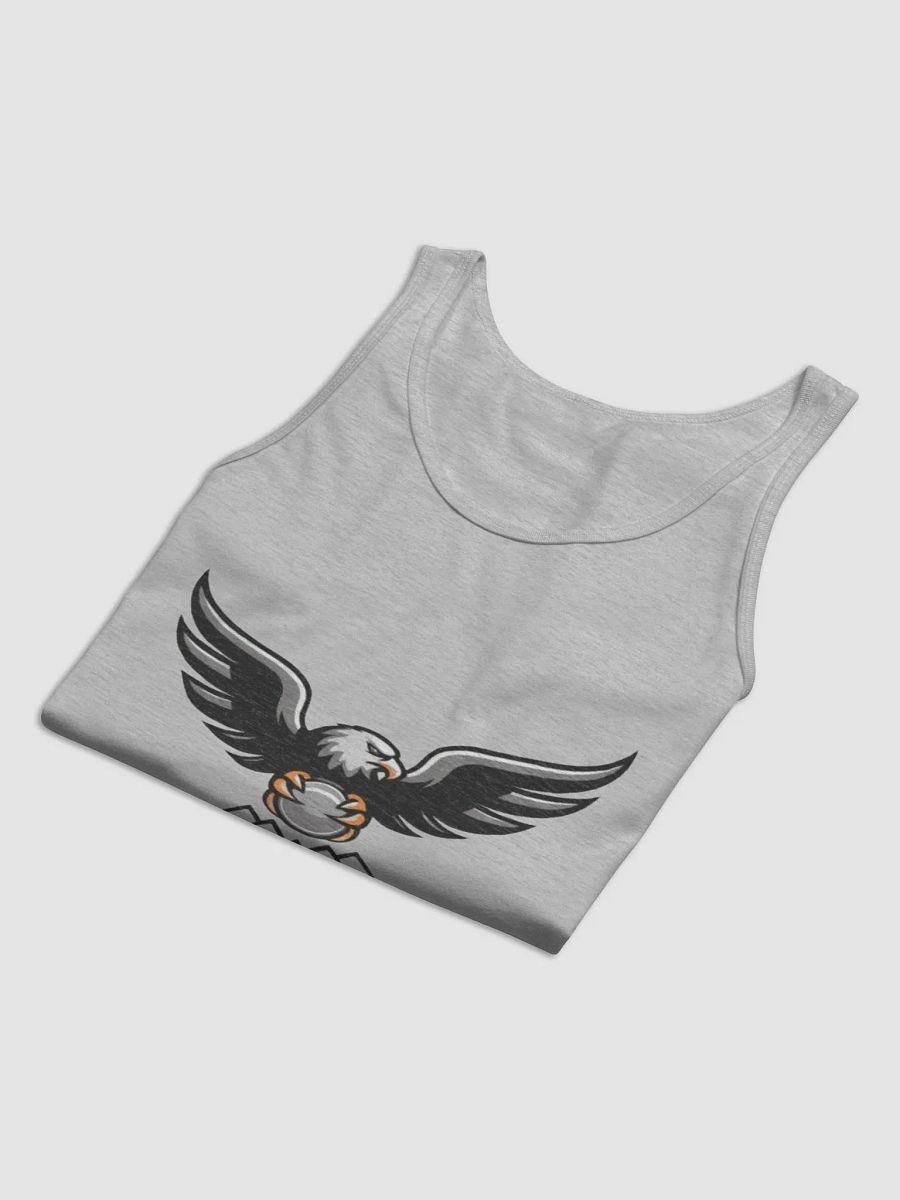 Eagle Unisex Jersey Tank - Lightweight Cotton, Bold Eagle Design product image (3)