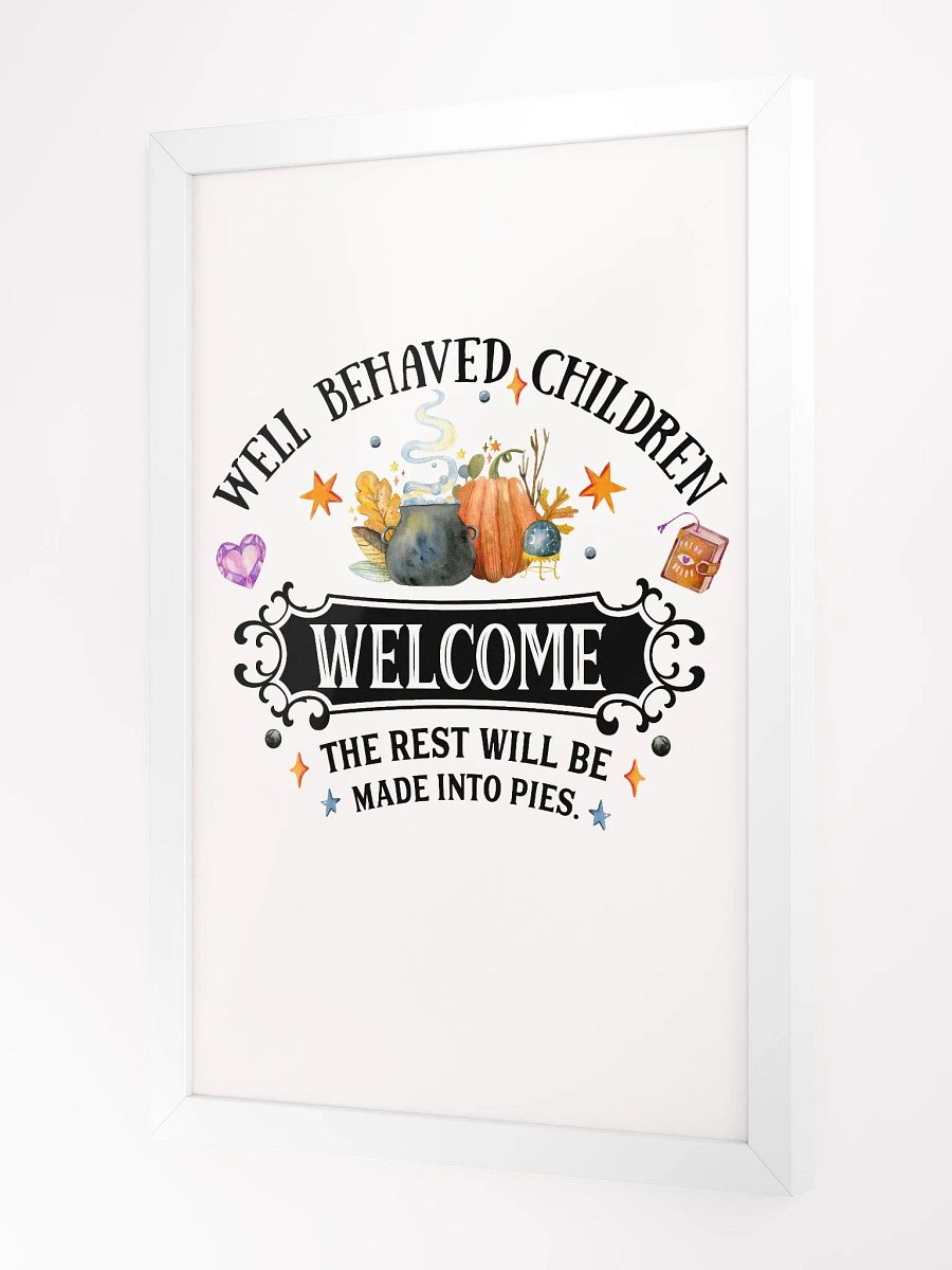 Well Behaved Children Welcome - Witchy, Kitchen Witch, Magic Kitchen Gift product image (4)
