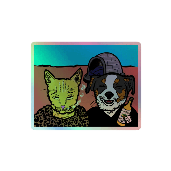 Party Animals Sticker Holographic product image (2)