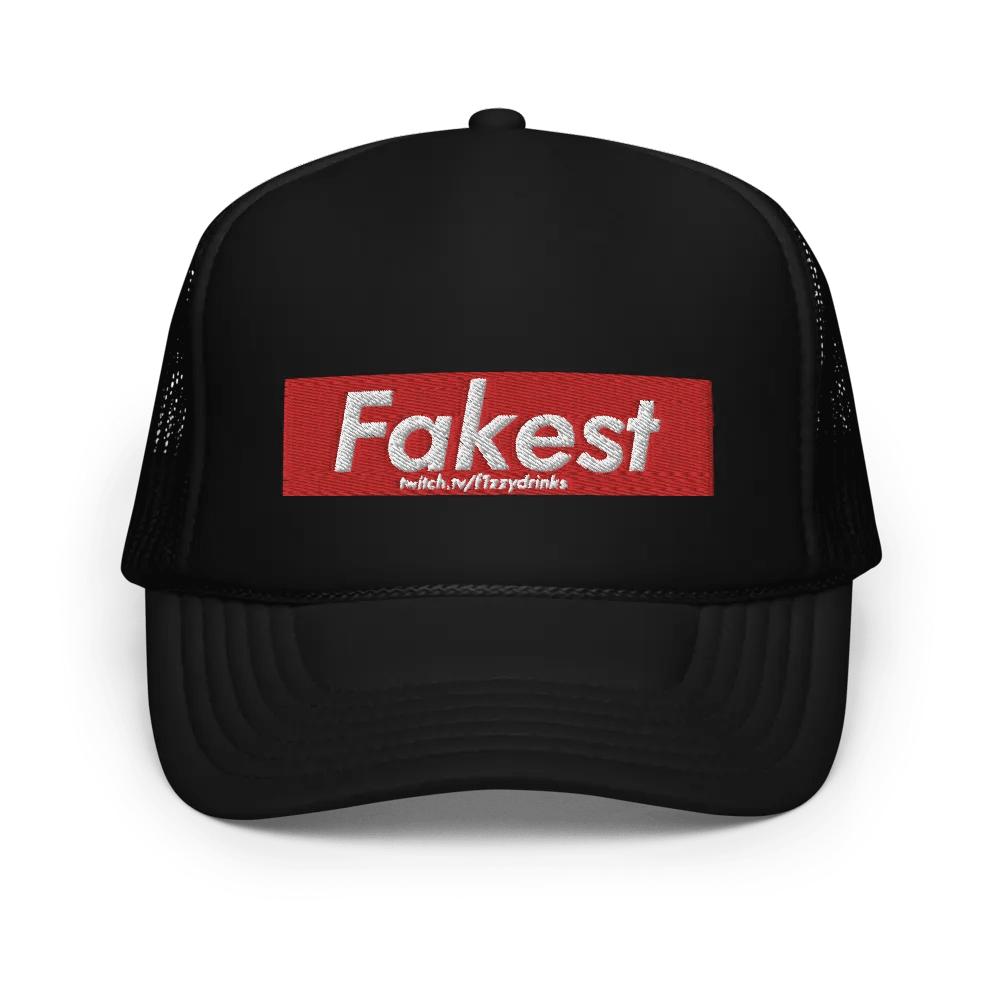 Chad The Realest - Fakest - Foam Trucker Hat product image (1)