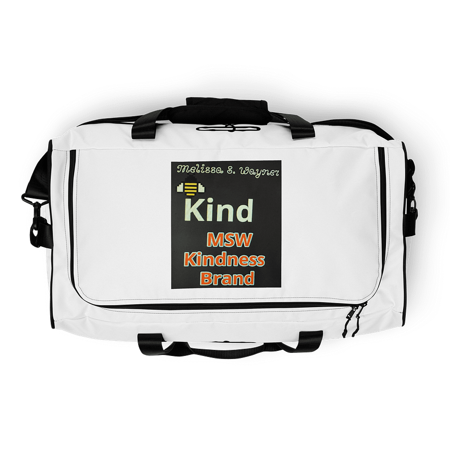 Melissa S. Wayner Kindness Brand Duffle Bag product image (8)