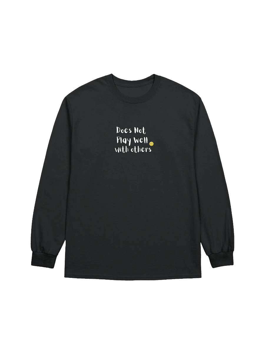 Does Not Play Well with Others Unisex Long Sleeve Tee product image (4)