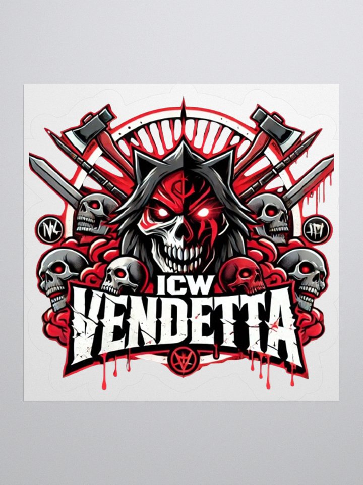 ICW Vendetta Logo Stickers product image (1)