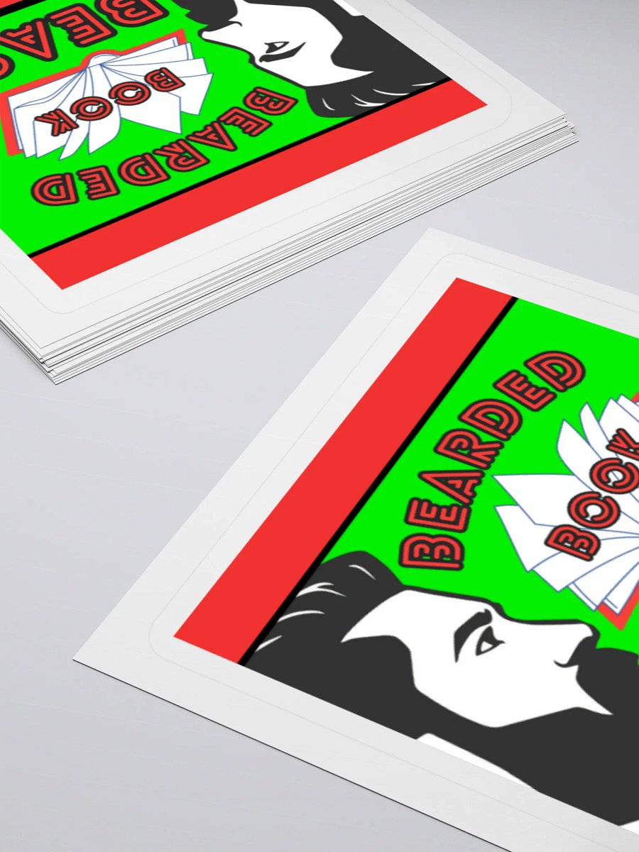Bearded Book Beast Sticker product image (12)