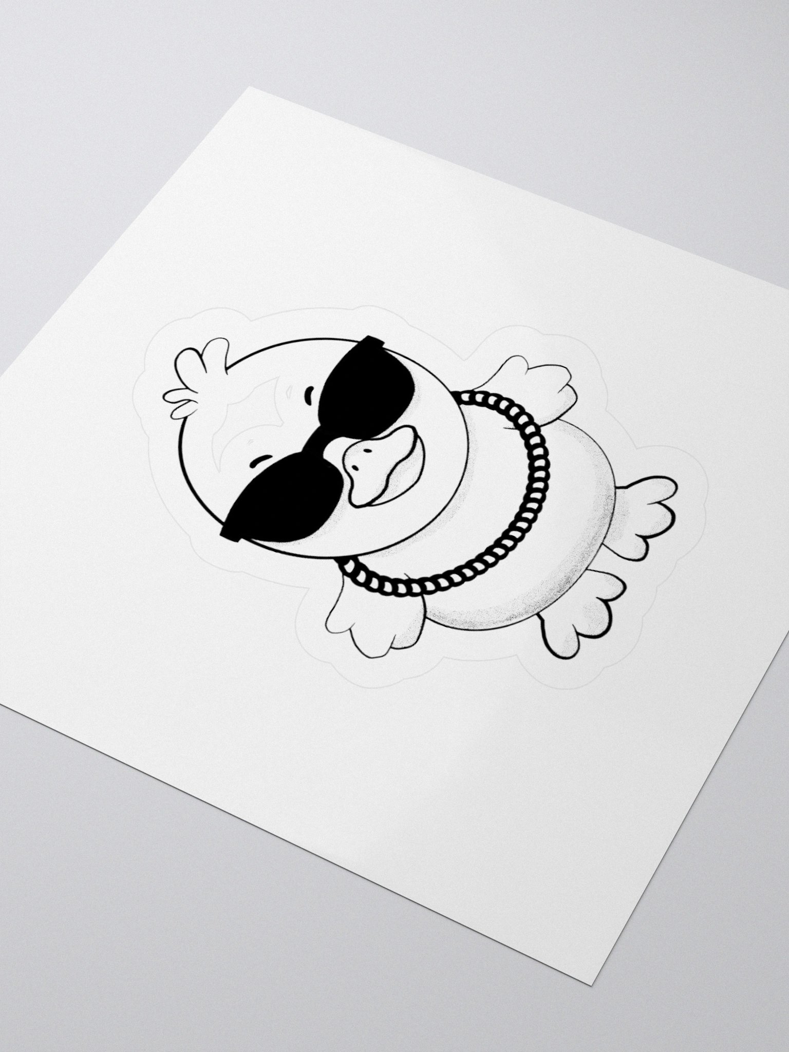Too Cool For the Pond Kiss Cut Stickers product image (7)