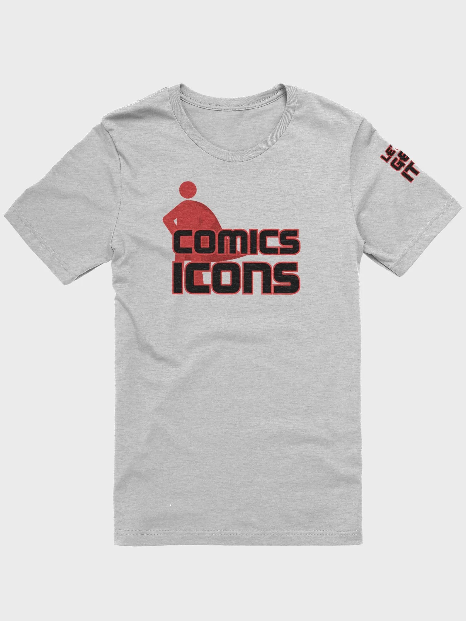 Comics Icons Black On Red Logo Tee product image (7)