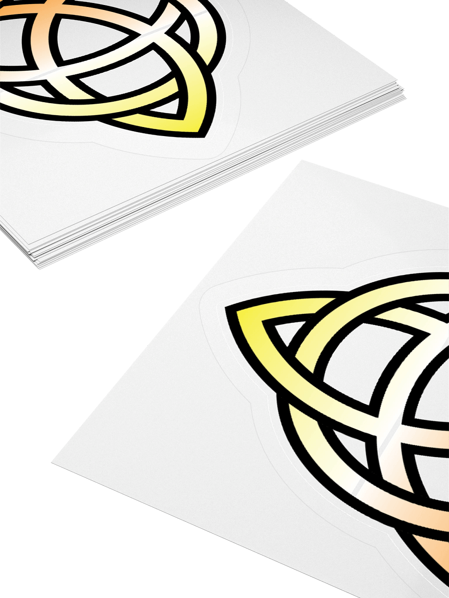 Maverique Pride Gradient Celtic Knot Sticker product image (12)