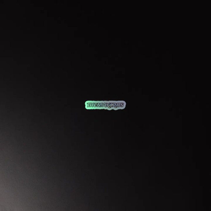 Glitchy Motion Holographic Sticker Set LOGO product image (4)