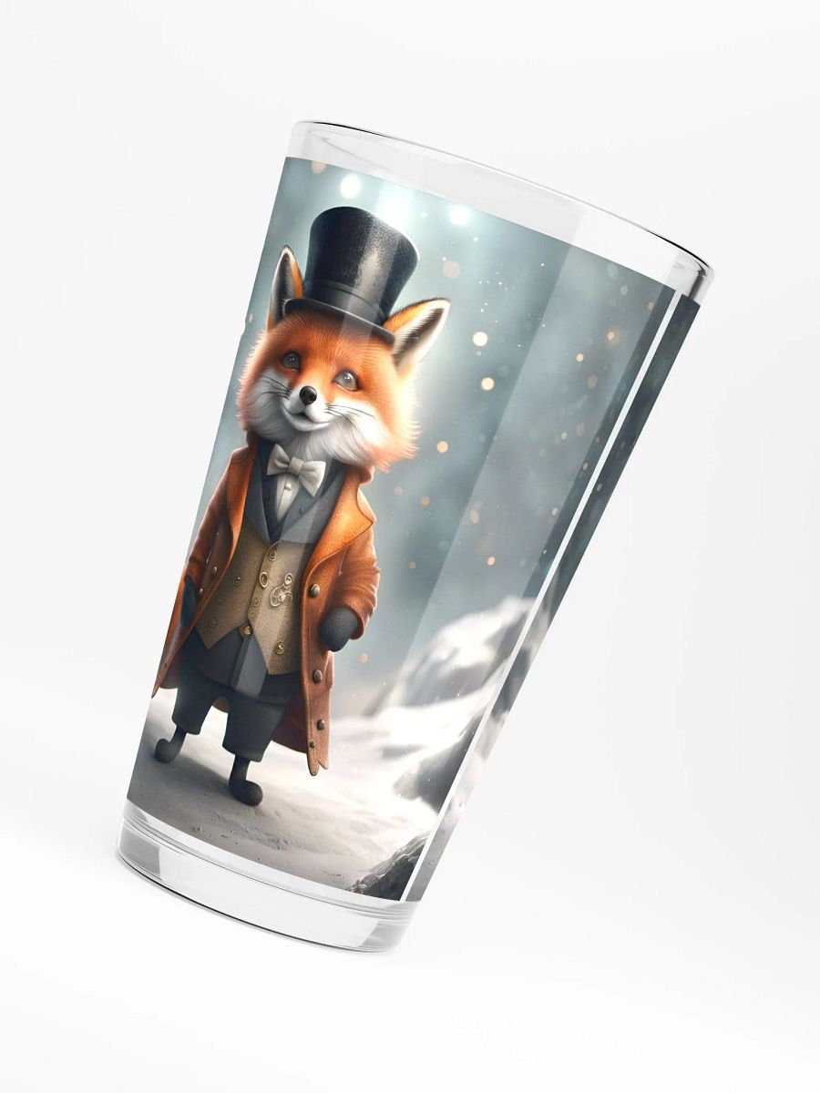 Smart Dressed Fox Pint Glass product image (6)