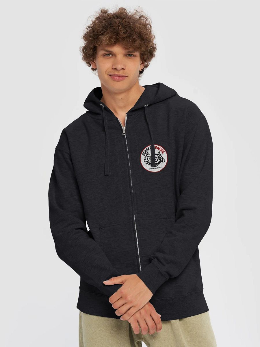 Black RKR zip-up hoodie product image (5)