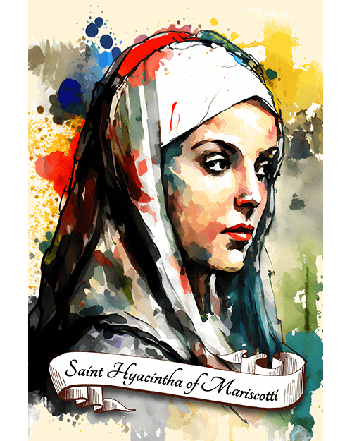 Saint Hyacintha Of Mariscotti Poster product image (1)
