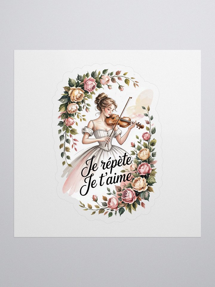 Je répète Je t'aimee Stickers product image (1)