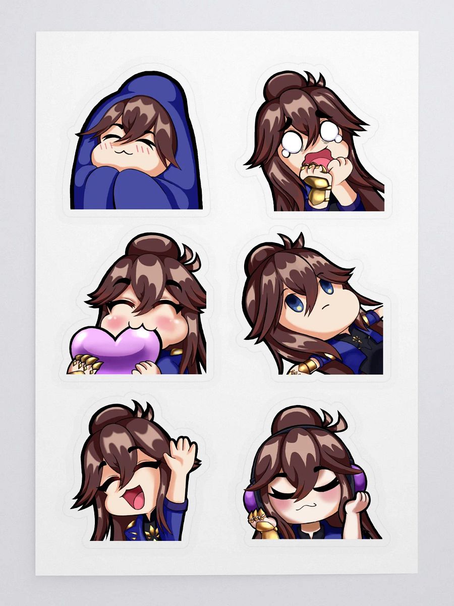 Sjouklynne Emote Sticker Pack - 1st Edition product image (3)