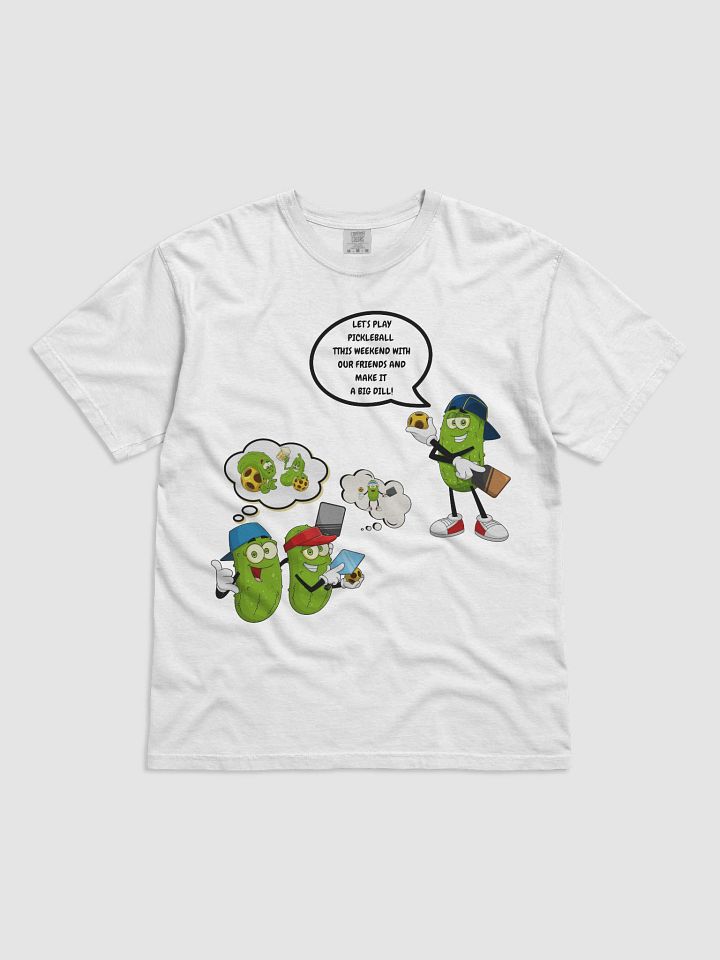 Pickleball Make It A Big Dill Heavy Cotton T-Shirt product image (9)