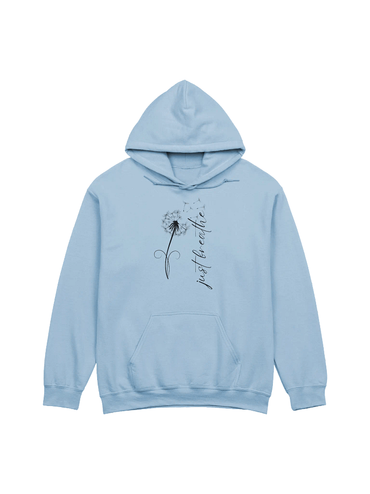 Tranquil Dandelion Hoodie - Breathe with Nature's Ease product image (1)
