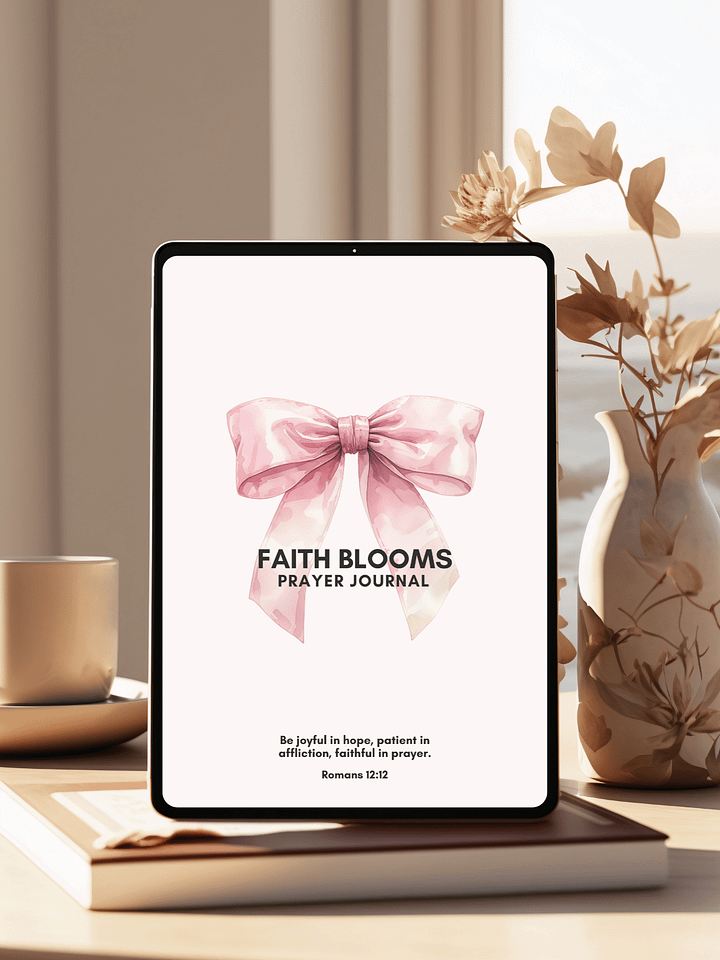 Digital - Faith Blooms Prayer Journal product image (1)