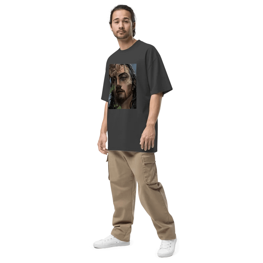Vagabond Musashi Warrior’s Solitude | Oversized Faded T-Shirt product image (5)