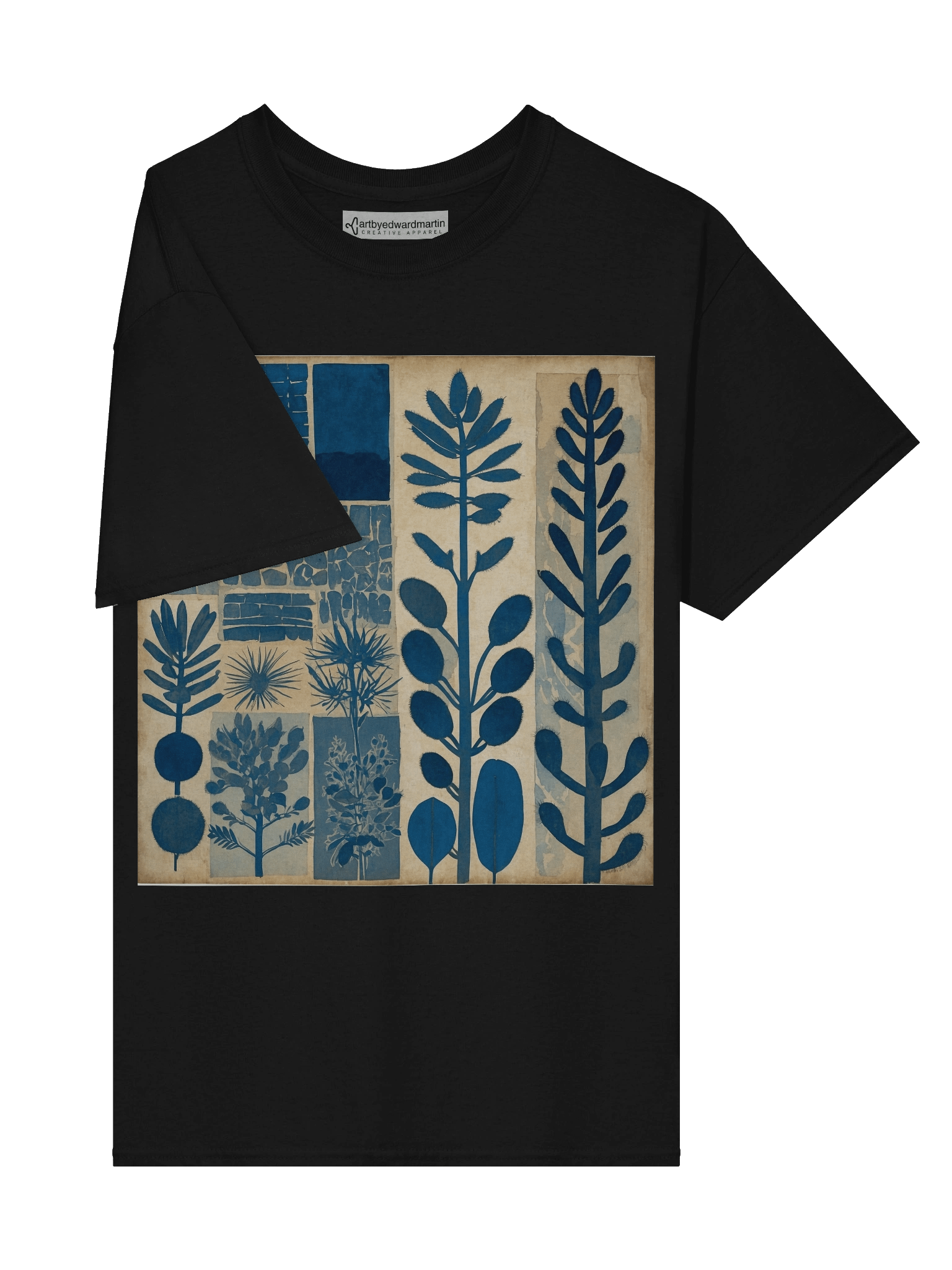 Blue Botanical Tee product image (4)