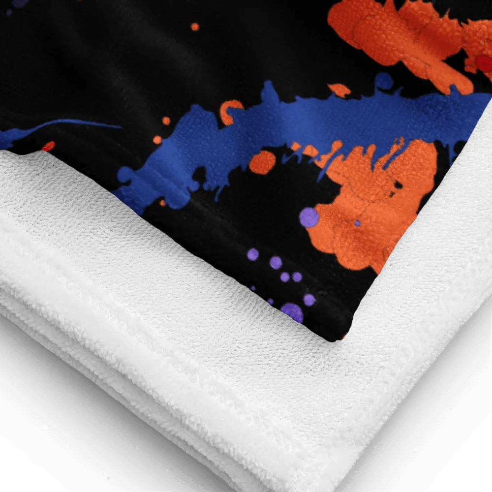 Retro Music Beach Towel - Purple product image (5)