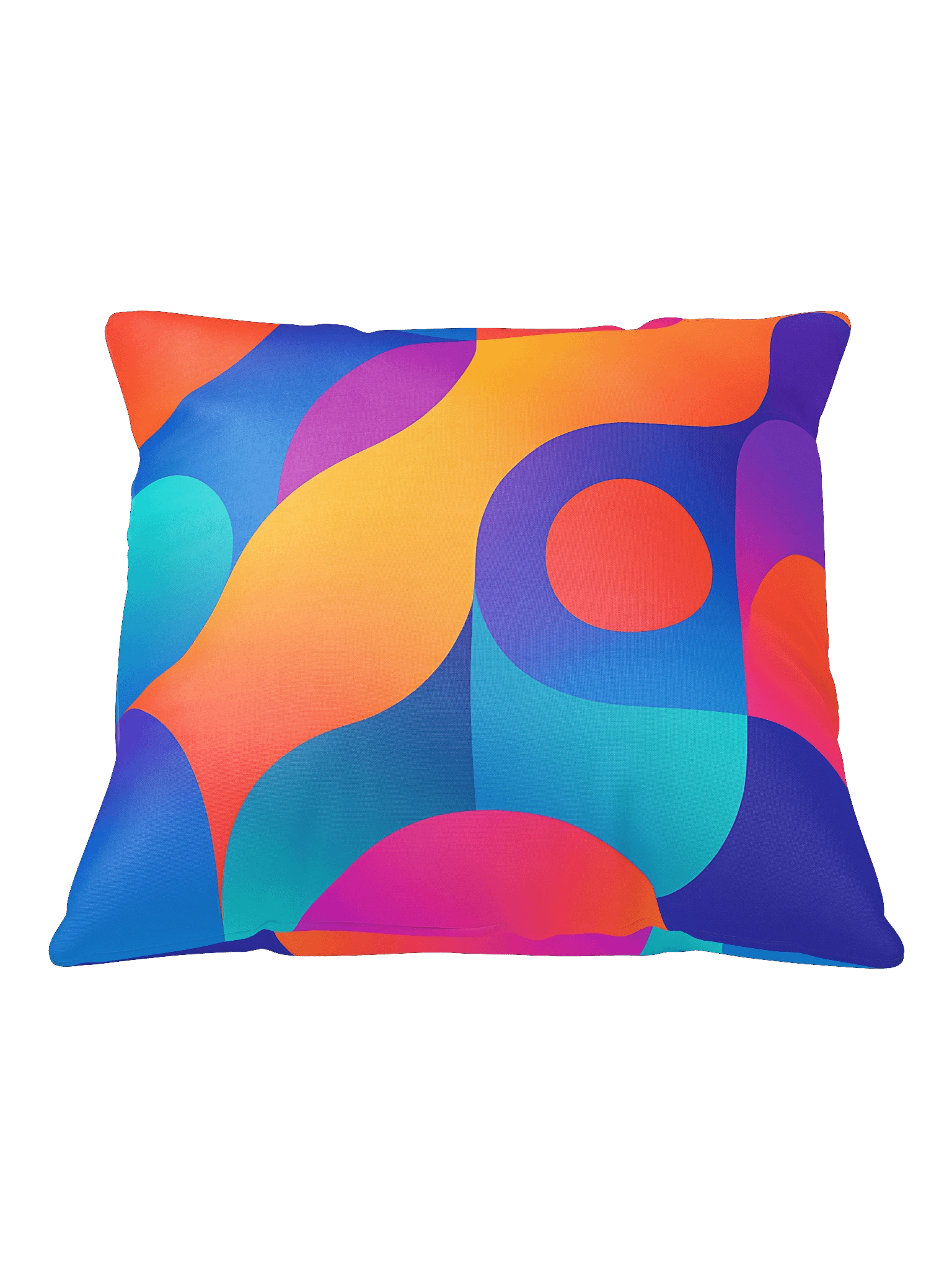 Vivid Colored Modern All-Over Pillow product image (2)