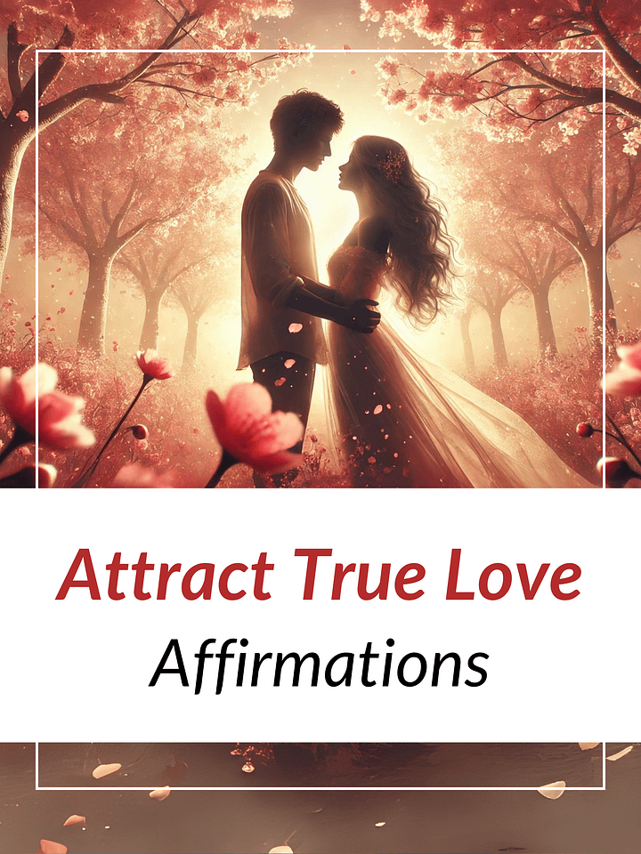 Powerful Love Affirmations to Attract Your Soulmate & True Love product image (1)