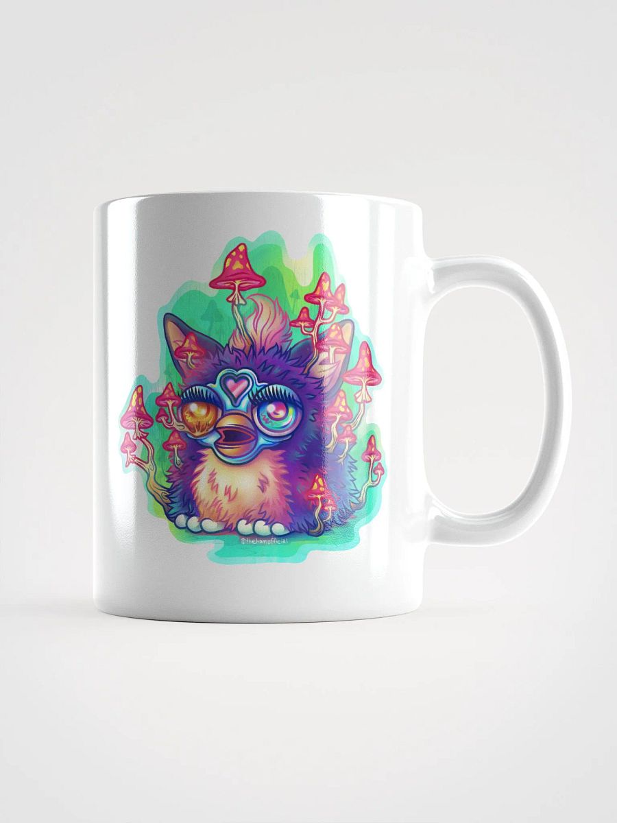 Nostalgic Fungus Creature White Mug product image (3)