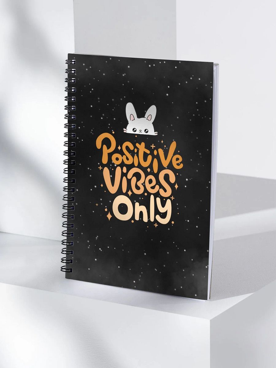 Keechu Positive Vibes Only Spiral Notebook product image (4)